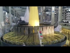 ม้วนผ้าทอ PP ท่อที่มีสีสันสำหรับถุงข้าวโพดเมล็ด ม้วนผ้า PP